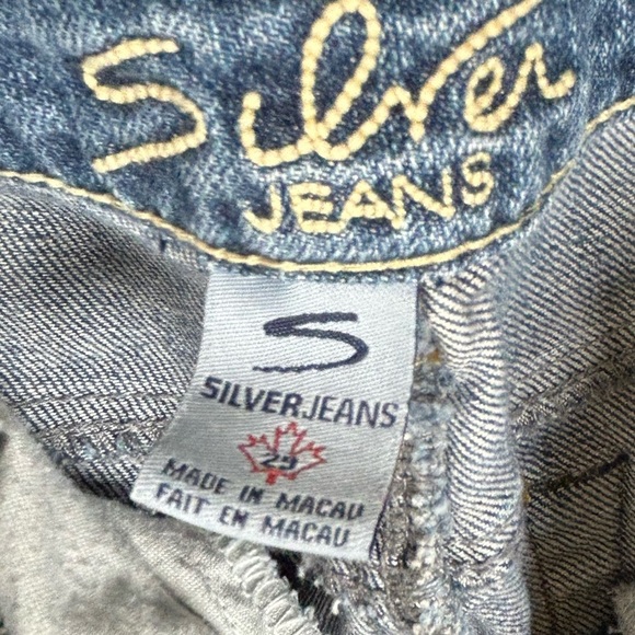 Silver Jeans  Bootcut  Blue Light Wash 29x34 - Picture 5 of 16